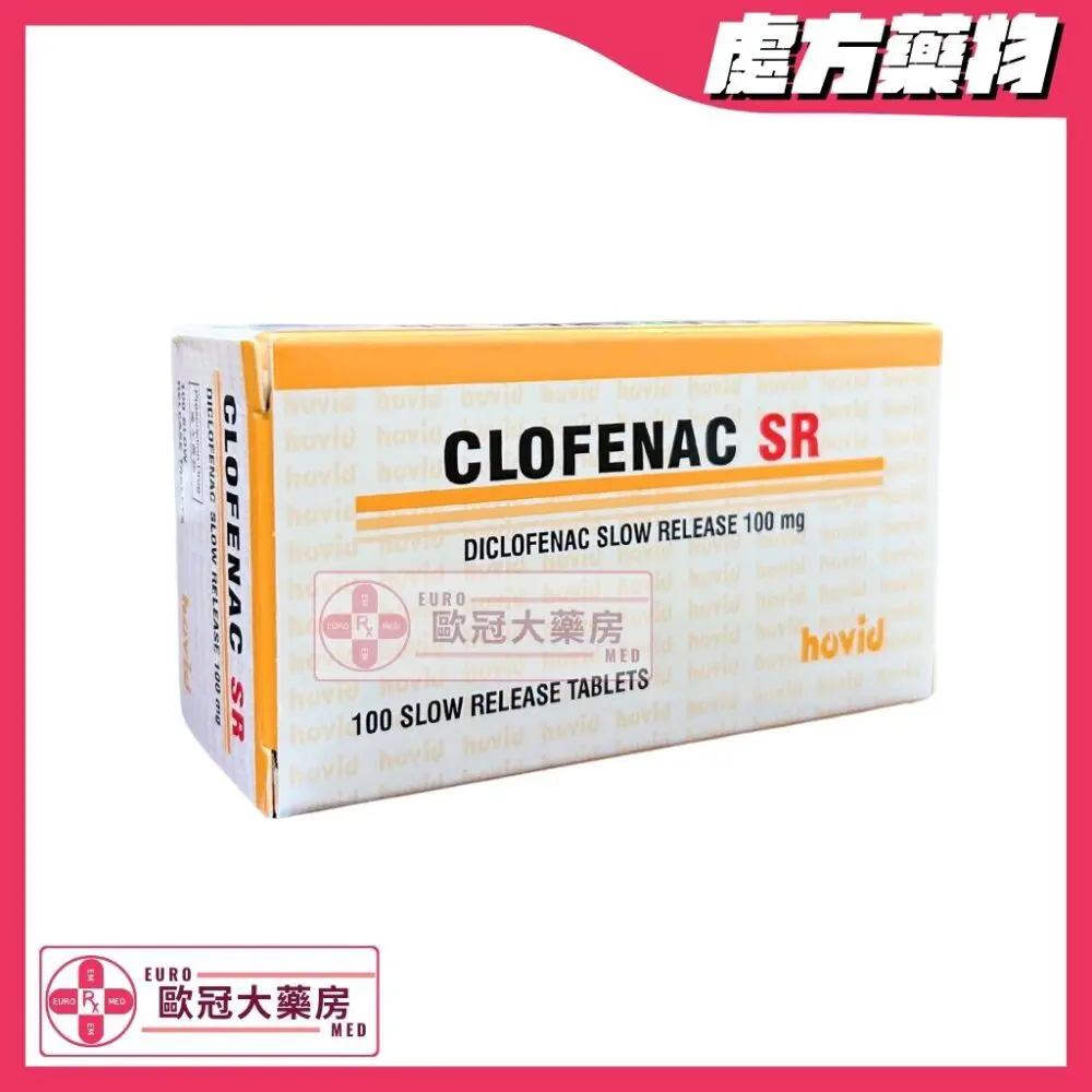 Clofenac SR (Diclofenac) 100mg Tablets (HK-47041)