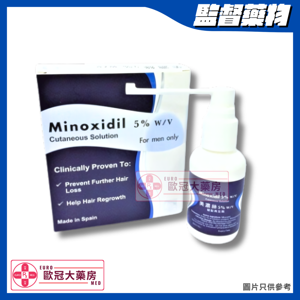 美濃絲 Minoxidil (Minoxidil) Cutaneous Solution Spray (HK-63037)