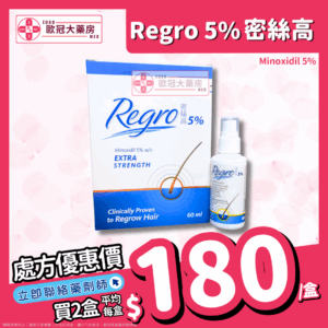 Regro (Minoxidil) Solution Spray(HK-50635)