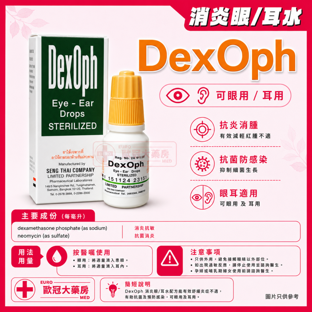 DexOph Eye-Ear Drops 4ml (HK-45281)
