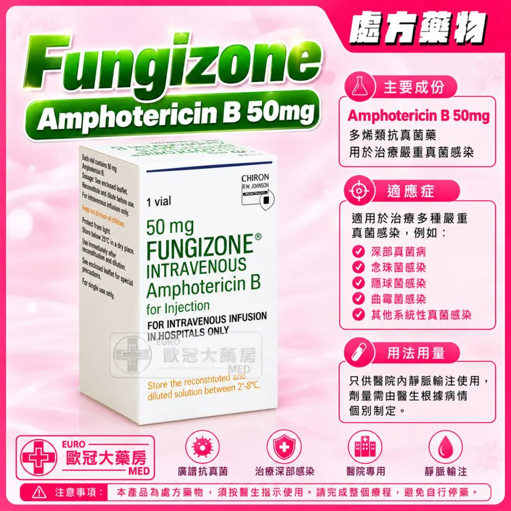 Fungizone (Amphotericin B) 50mg Vial (HK-00037) Fungizone (Amphotericin B) 50mg Vial (HK-00037)