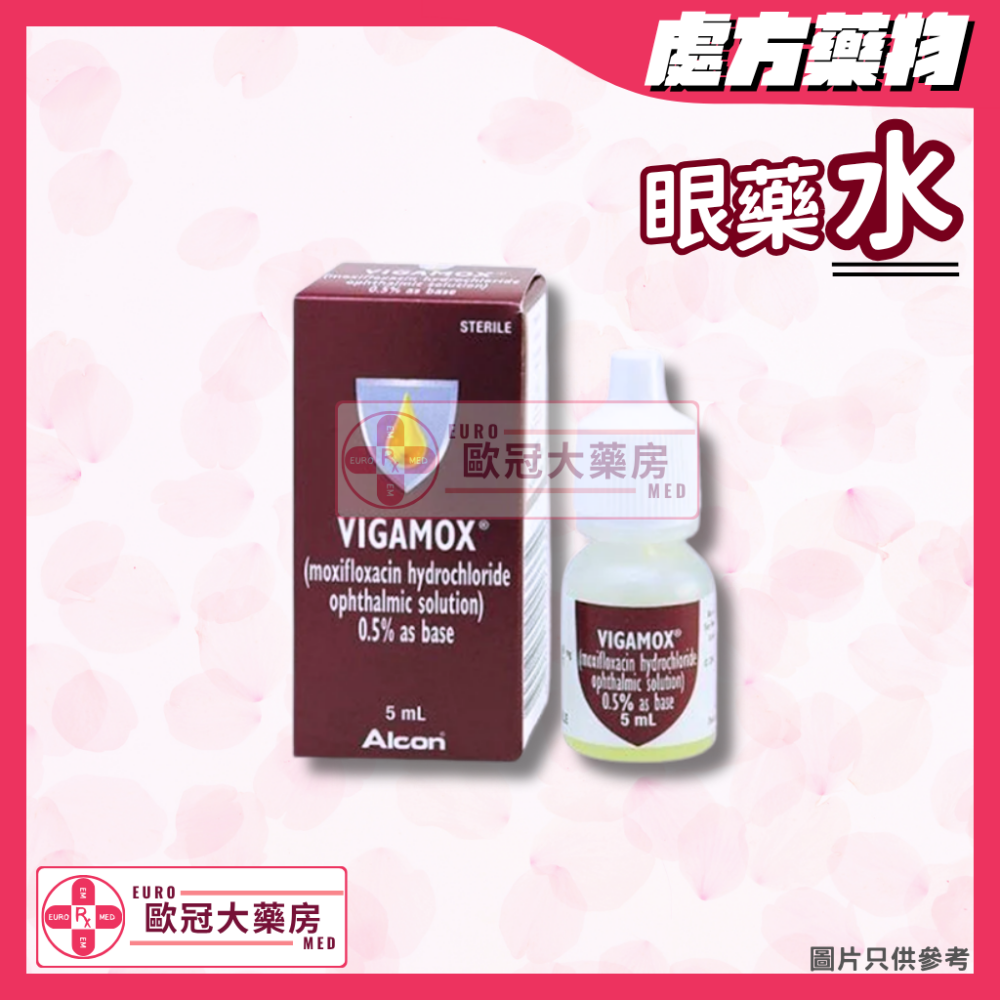 Vigamox (Moxifloxacin) Eye Drops (HK-67982)